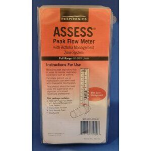 Assess Peak Flow Meter Full Range 60-880 L/Min For Asthma HS710 Brand NEW Sealed